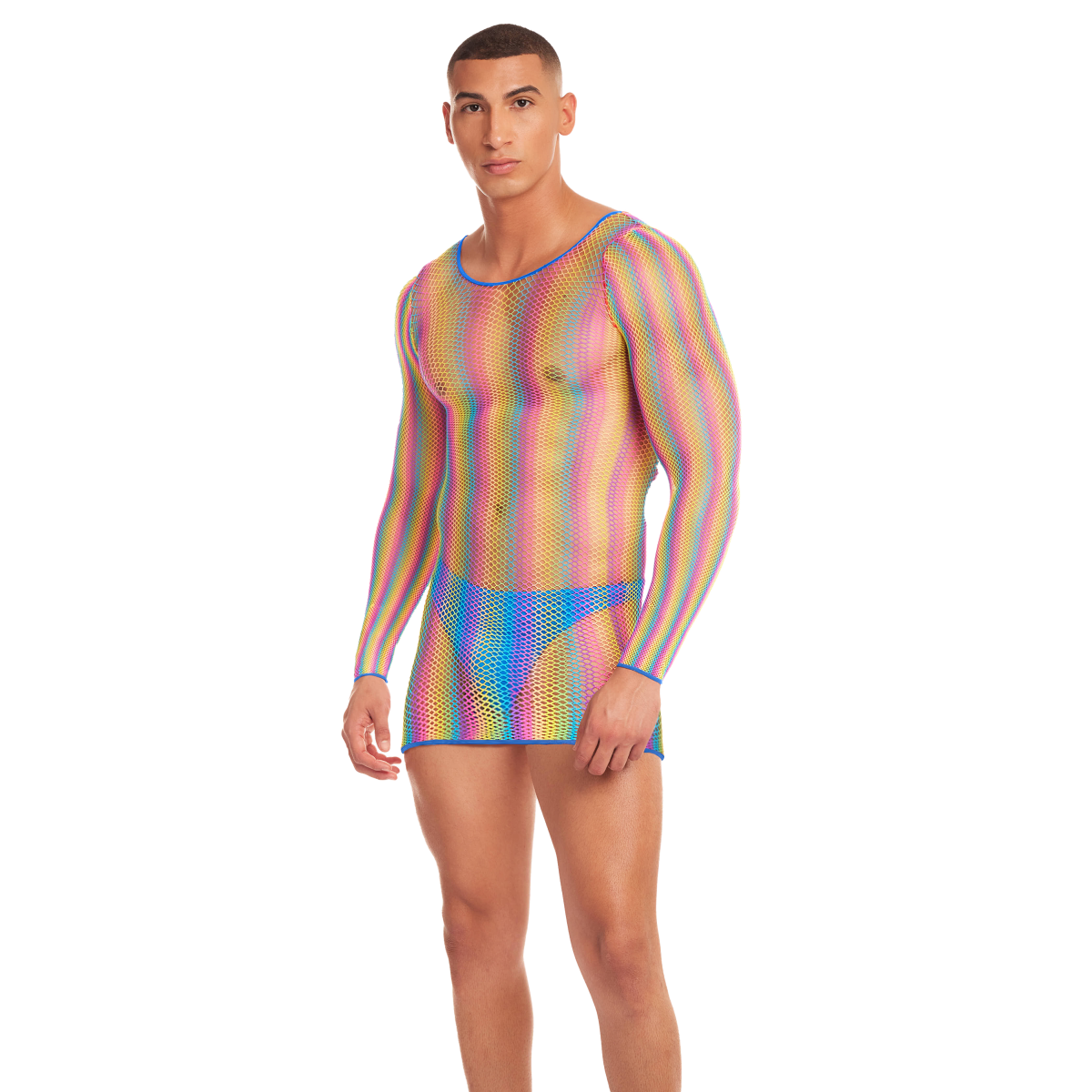 RAINBOW PARTY PRIDE DRIP 2 PCS SET RAINBOW, L/XL