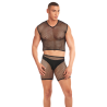 RAINBOW PARTY NET-BULA 3 PCS SET BLACK, L/XL