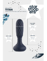 STARTROOPERS TITAN VIBRATING ANAL VIBE WITH REMOTE