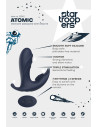 STARTROOPERS ATOMIC PROSTATE MASSAGER WITH REMOTE