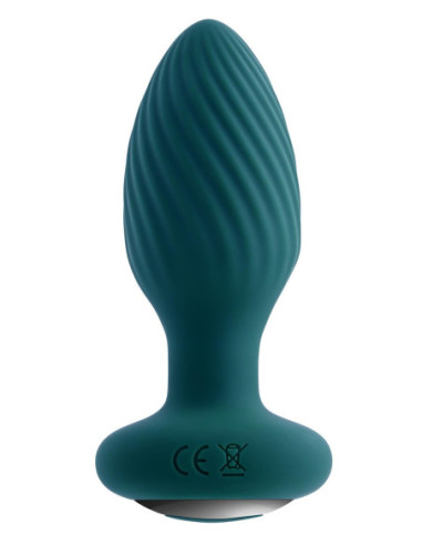 Wibrujący korek analny Playboy Spinning Tail Teaser