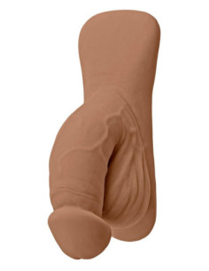 GENDER X 4 INCH PACKER, MOCCA FLESH