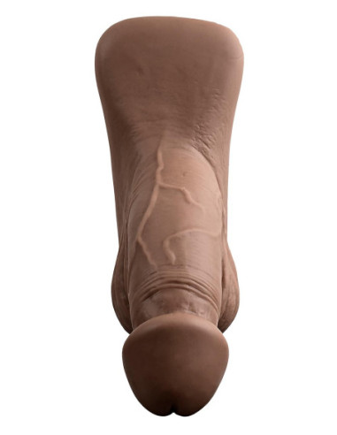 GENDER X 4 INCH SILICONE PACKER DARK