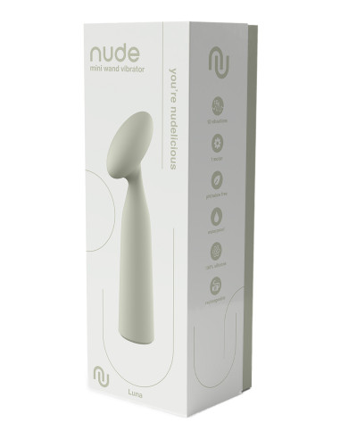 NUDE LUNA MINI WAND VIBRATOR