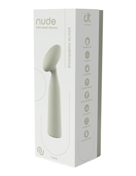 NUDE LUNA MINI WAND VIBRATOR