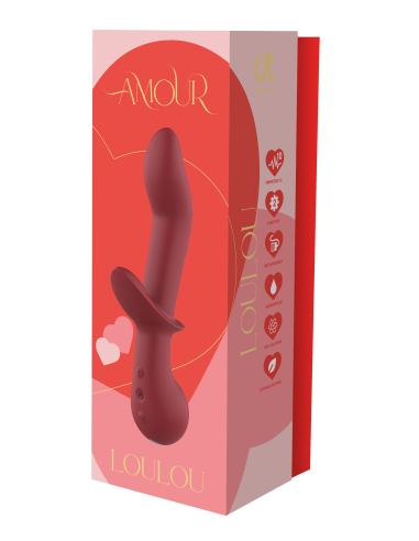 AMOUR FLEXIBLE G-SPOT DUO VIBE LOULOU