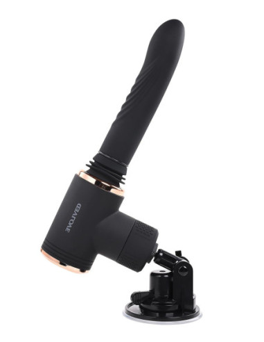 Czarny wbijający wibrator Evolved Too Hot To Handle