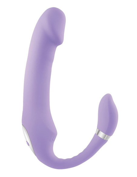 Zginalny wibrator z dwoma końcówkami Gender X Orgasmic Orchid