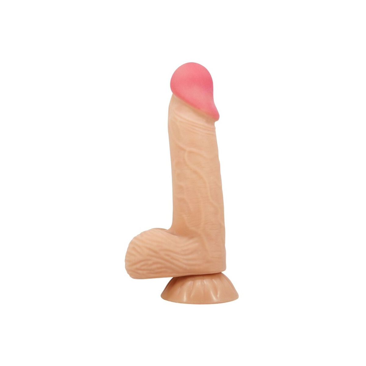 PRETTY LOVE - SERIA SLIDING SKIN REALISTYCZNY DILDO Z PRZYSsawkA 20,6 CM