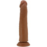 PRETTY LOVE - SHARIFE REALISTYCZNY DILDO 25 CM BRĄZOWY