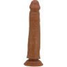 PRETTY LOVE - SHARIFE REALISTYCZNY DILDO 25 CM BRĄZOWY