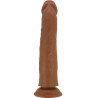 PRETTY LOVE - SHARIFE REALISTYCZNY DILDO 25 CM BRĄZOWY