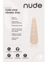 NUDE ZINA CONE VIBRATOR - TRAVELSIZE