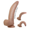 PRETTY LOVE - QUINLAN REALISTYCZNY DILDO 26 CM Ø 5,5 CM NATURALNY