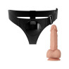 PRETTY LOVE - SZELKI MAJTY UNIWERSALNE SZELKI Z DILDO JERRY 21,8 CM NATURALNY