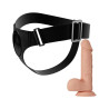 PRETTY LOVE - SZELKI MAJTY UNIWERSALNE SZELKI Z DILDO JERRY 21,8 CM NATURALNY