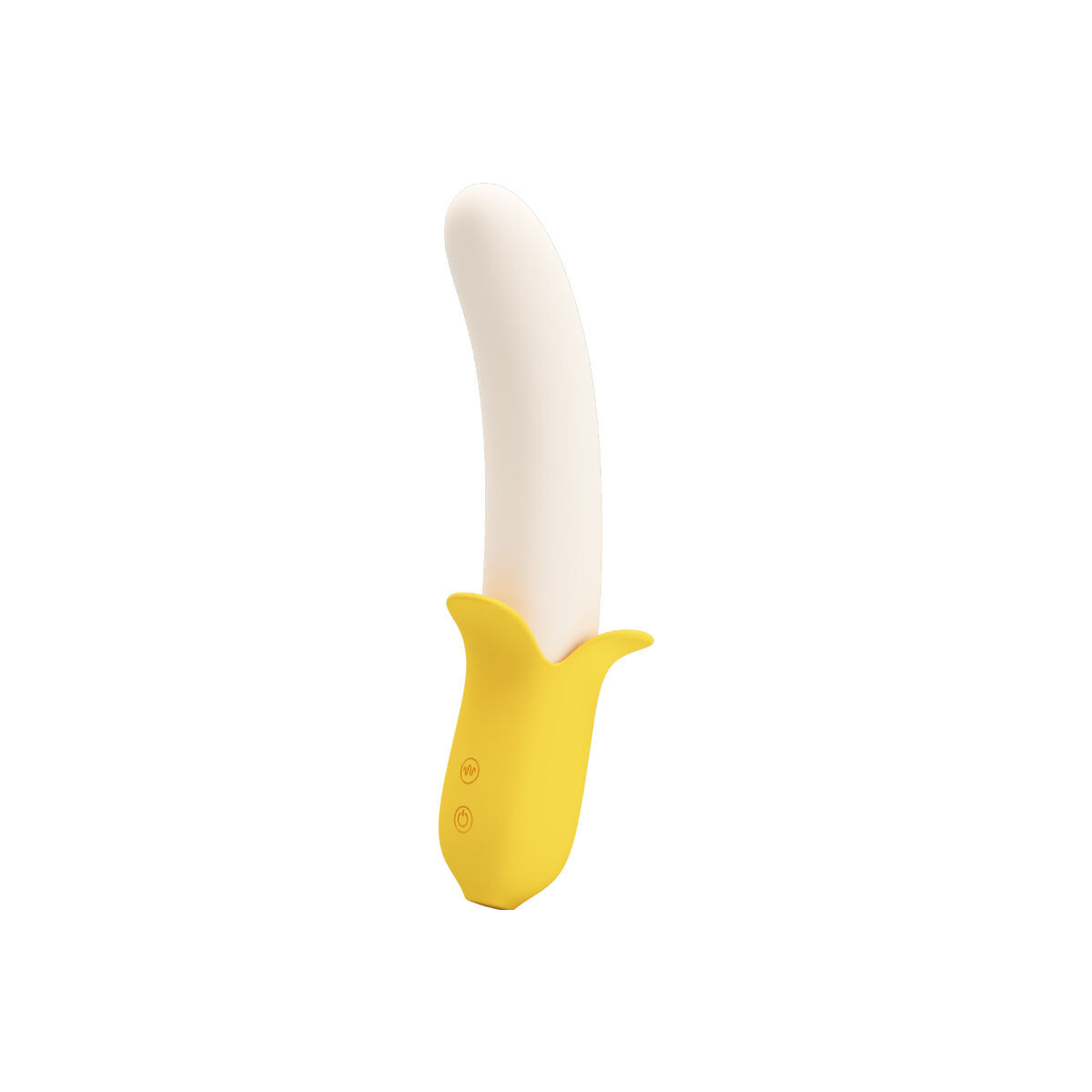 PRETTY LOVE - BANANA GEEK SUPER MOC 7 WIBRACJI GORA I DOL SILIKON CZARNY
