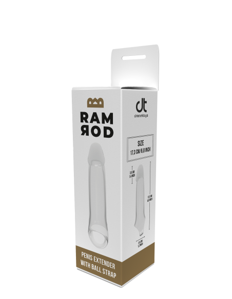 RAMROD 6.6 INCH EXTENDER WITH BALL STRAP