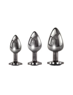 EVOLVED BLACK GEM ANAL PLUG SET