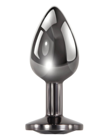 Zestaw wtyczek z błyszczącym czarnym klejnotem