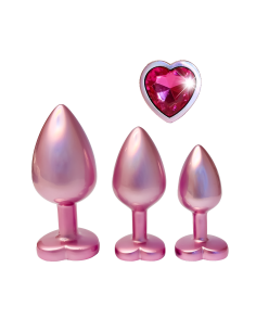 GLEAMING LOVE PEARL PINK PLUG SET 2