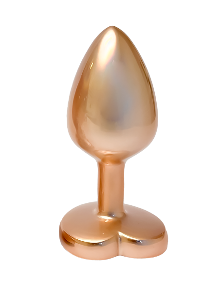 GLEAMING LOVE PEARL GOLD PLUG SMALL