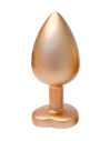 GLEAMING LOVE PEARL GOLD PLUG LARGE
