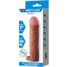 PRETTY LOVE - RĘKAW NA PENIS BUNION Z PRZEDŁUŻENIEM 2,5 CM MULATTO