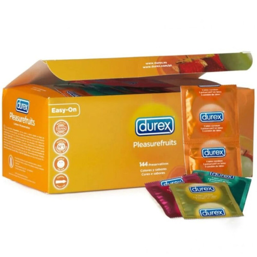 DUREX - OWOCE PRZYJEMNOSCI 144 SZT