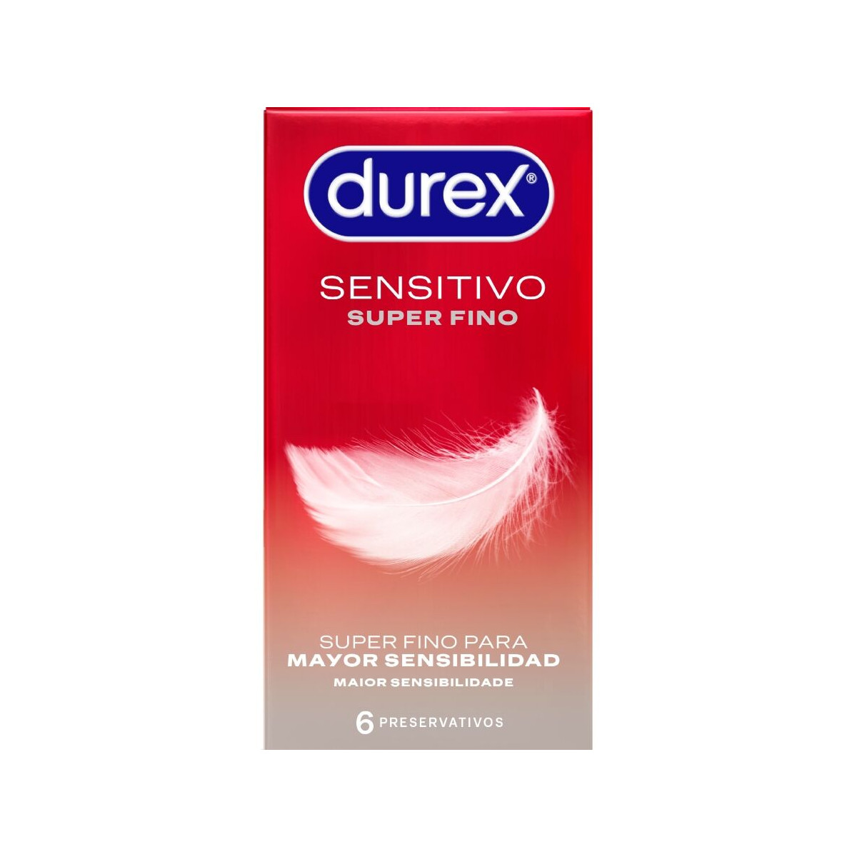 DUREX - SUPER CIENKIE WRAŻLIWE 6 SZTUK
