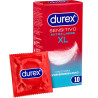 DUREX - PREZERWATYWY SENSITIVE XL EXTRA DŁUGI 10 SZT