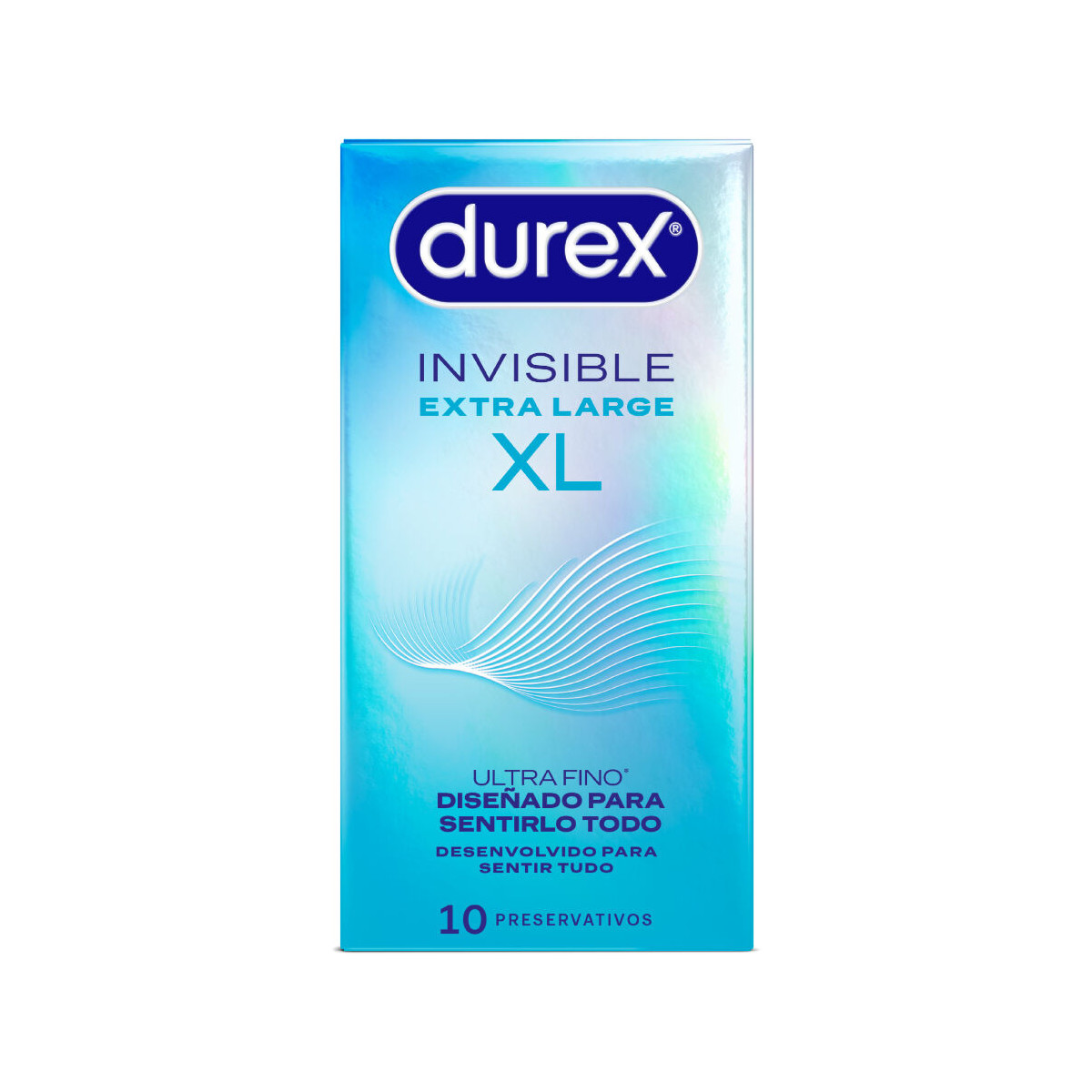 DUREX - NIEWIDOCZNE PREZERWATYWY XL 10 SZTUK