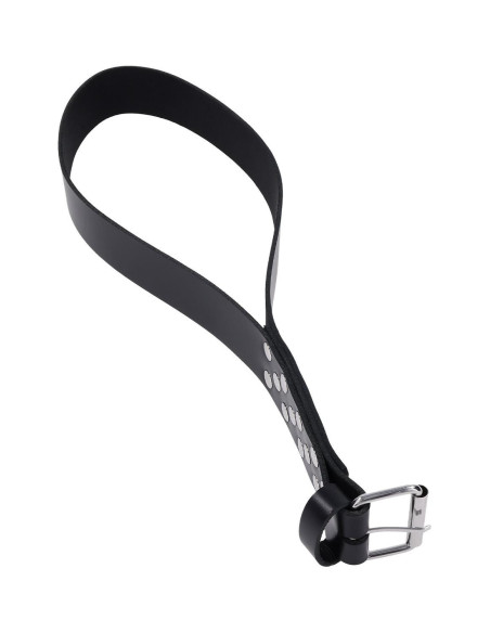 SPORTSHEETS EDGE LEATHER BELT SPANKER