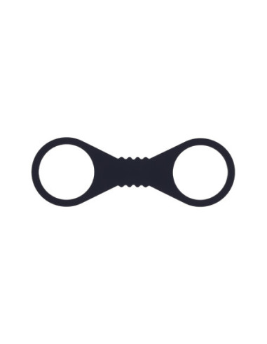 SPORTSHEETS SHADOW LARGE SILICONE CUFFS