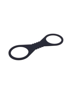 SPORTSHEETS SHADOW LARGE SILICONE CUFFS 2