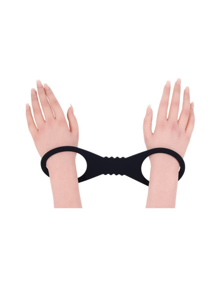 SPORTSHEETS SHADOW LARGE SILICONE CUFFS