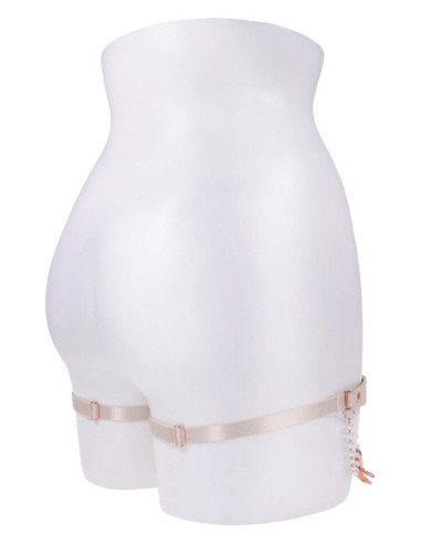 PEACHES N CREAME PEARL GARTERS