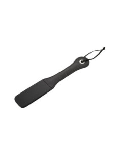 SPORTSHEETS 12 INCH LEATHER SLUT IMPRESSION PADDLE