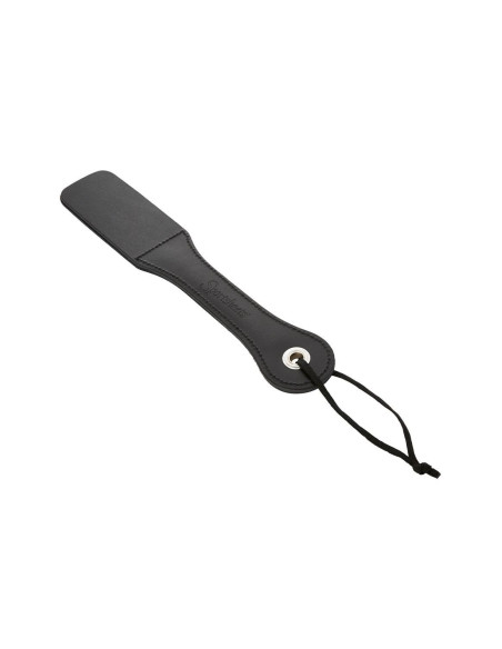 SPORTSHEETS 12 INCH LEATHER SLUT IMPRESSION PADDLE