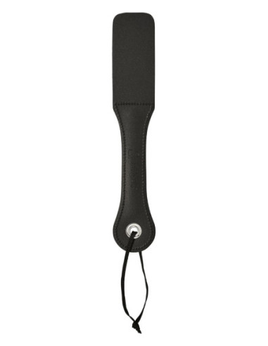 SPORTSHEETS 12 INCH LEATHER SLUT IMPRESSION PADDLE