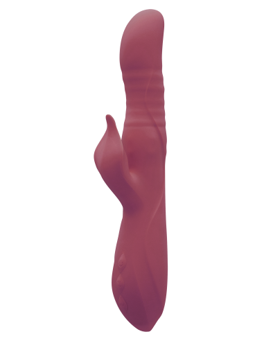 PULZ MORGAN UP AND DOWN DUO VIBRATOR WITH ROTATING BEADS