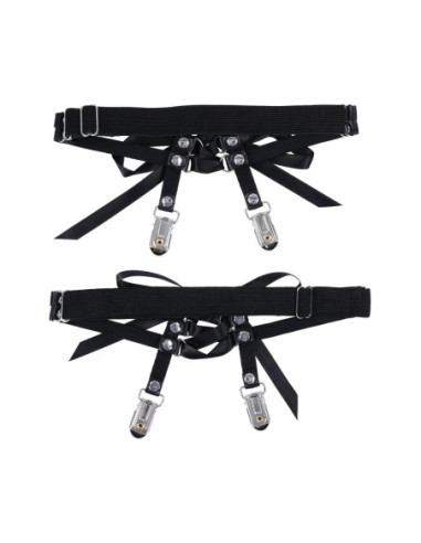 SPORTSHEETS SEX AND MISCHIEF LACED UP GARTERS