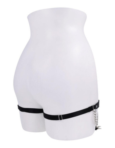 SPORTSHEETS SEX AND MISCHIEF CHAIN LACE GARTERS