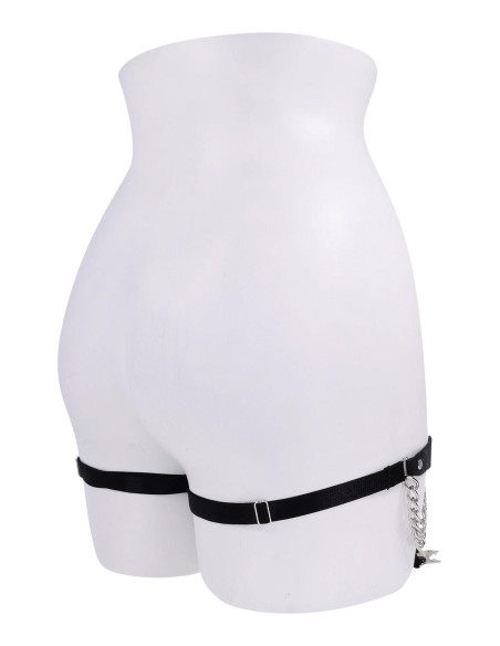 SPORTSHEETS SEX AND MISCHIEF CHAIN LACE GARTERS