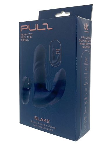 PULZ BLAKE UP & DOWN DUO VIBRATOR WITH REMOTE CONTROL