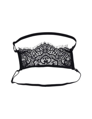 SPORTSHEETS SEX AND MISCHIEF VEILED VISION LACE BLINDFOLD