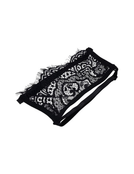 SPORTSHEETS SEX AND MISCHIEF VEILED VISION LACE BLINDFOLD