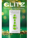 GLITZ GREEN GIRL TRAVEL WAND MASSAGER