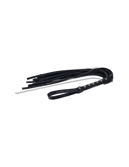 SPORTSHEETS VELVET NOIR CHAIN FLOGGER