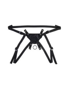 SPORTSHEETS VELVET NOIR STRAP ON 2